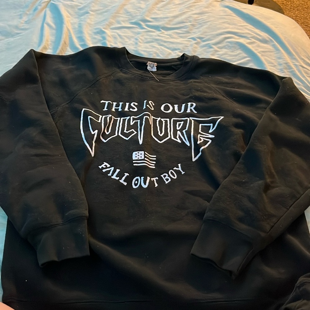 Fall out boy oversized sweatshirt